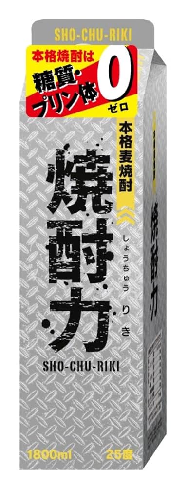 Amazon.co.jp: 井上酒造 焼酎力 麦 [ 本格麦焼酎 25度 スッキリ